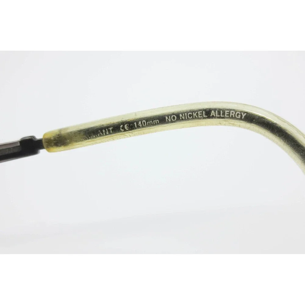 Charmant Eyeglasses Black Semi Rimless Rectangular Frames 51-18-140 38320